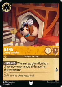 Nana - Darling Family Pet 17/204 - Uncommon - Cold Foil-Kantocards