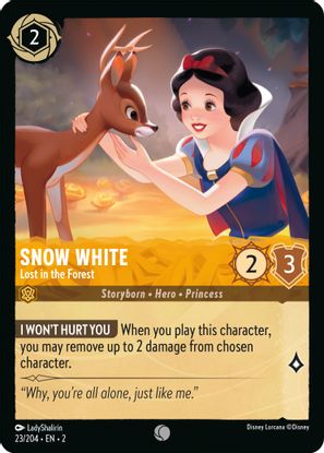 Snow White - Lost in the Forest  23/204 - Common - Cold Foil