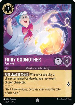 Fairy Godmother - Pure Heart  42/204 - Common