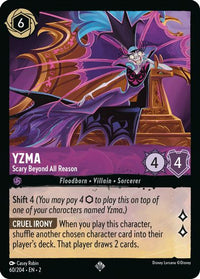 Yzma - Scary Beyond All Reason 60/204 - Super Rare - Cold Foil-Kantocards