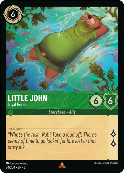 Little John - Loyal Friend 84/204 - Rare-Kantocards