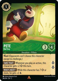 Pete - Bad Guy 88/204 - Rare - Cold Foil-Kantocards