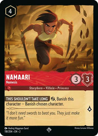 Namaari - Nemesis 118/204 - Super Rare-Kantocards