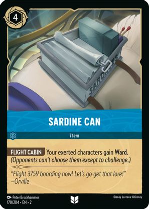 Sardine Can  170/204 - Uncommon - Cold Foil