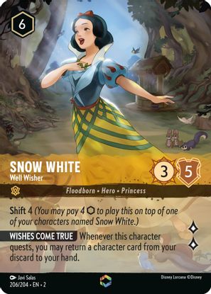 Snow White - Well Wisher (Enchanted)  206/204