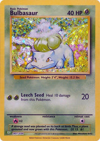Bulbasaur 001/034 - Cosmos Holo