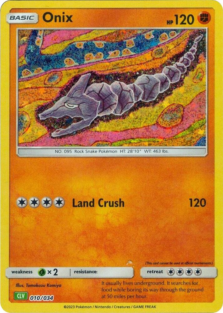 Onix 010/034 - Cosmos Holo
