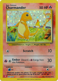 Charmander 001/034 - Cosmos Holo