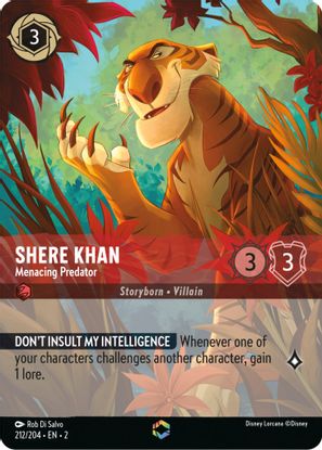 Shere Khan - Menacing Predator (Enchanted)  212/204
