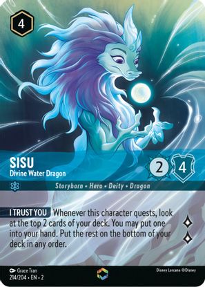 Sisu - Divine Water Dragon (Enchanted)  214/204