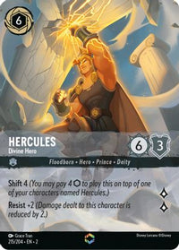 Hercules - Divine Hero (Enchanted) 215/204-Kantocards