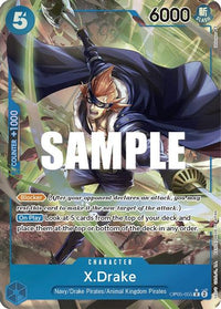 X.Drake (Alternate Art) OP05-055 - Rare-Kantocards