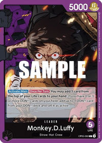 Monkey.D.Luffy OP05-060 - Leader-Kantocards