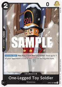 One-Legged Toy Soldier OP05-081 - Uncommon-Kantocards