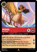 Moana - Born Leader 116/204 - Rare - Cold Foil-Kantocards
