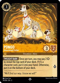 Pongo - Determined Father 19/204 - Super Rare-Kantocards