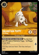 Dalmatian Puppy - Tail Wagger (4b/204) - Common - Cold Foil-Kantocards