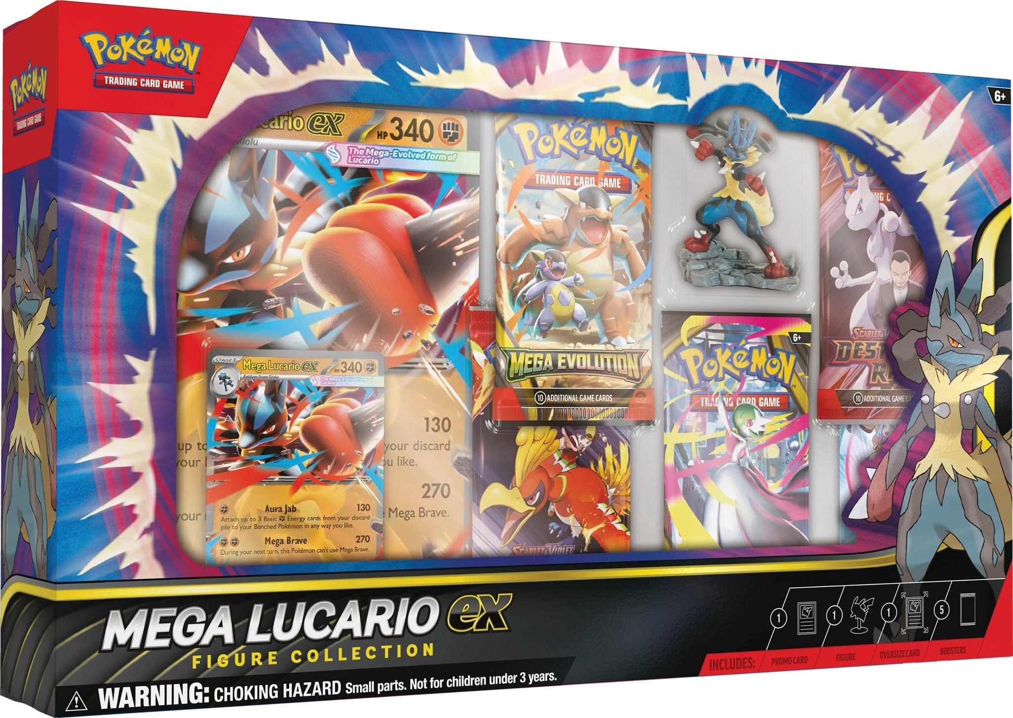 Mega Lucario ex Figure Collection - PREVENTA