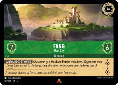 Fang - River City  101/204 - Rare - Cold Foil
