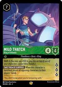 Milo Thatch - King of Atlantis 80/204 - Legendary-Kantocards