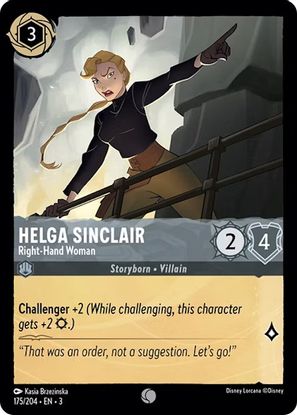 Helga Sinclair - Right-Hand Woman  175/204 - Common