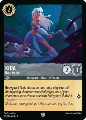 Kida - Royal Warrior 177/204 - Common-Kantocards