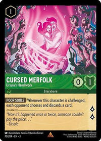 Cursed Merfolk - Ursula's Handiwork 70/204 - Rare - Cold Foil-Kantocards