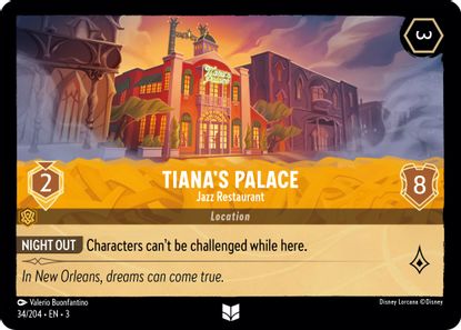 Tiana's Palace - Jazz Restaurant 34/204 - Uncommon-Kantocards