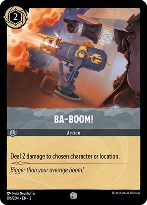 Ba-Boom! 196/204 - Common - Cold Foil-Kantocards