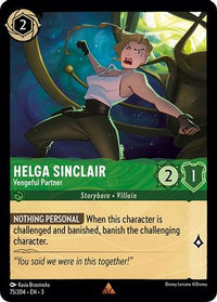 Helga Sinclair - Vengeful Partner 75/204 - Rare-Kantocards