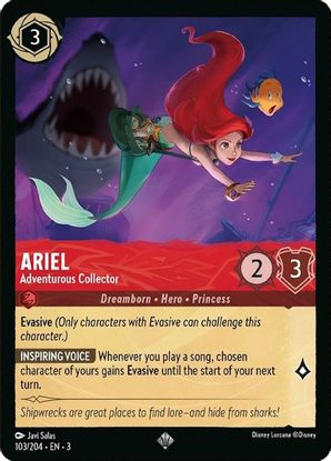 Ariel - Adventurous Collector  103/204 - Super Rare