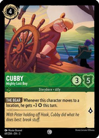 Cubby - Mighty Lost Boy 69/204 - Common-Kantocards
