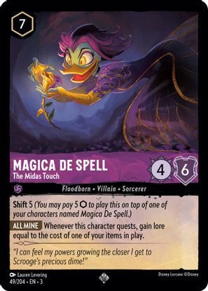 Magica De Spell - The Midas Touch  49/204 - Super Rare