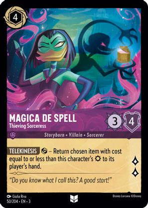 Magica De Spell - Thieving Sorceress  50/204 - Uncommon