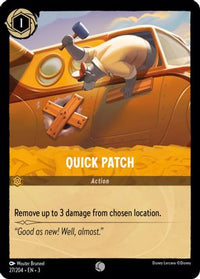 Quick Patch 27/204 - Common - Cold Foil-Kantocards