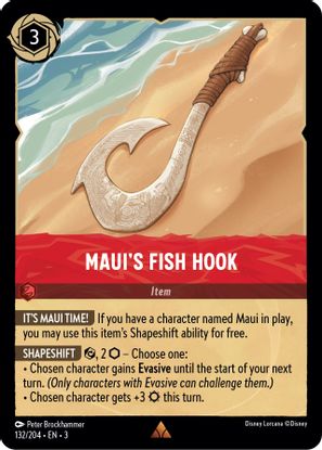 Maui's Fish Hook 132/204 - Rare-Kantocards