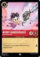 Webby Vanderquack - Enthusiastic Duck 127/204 - Common - Cold Foil-Kantocards