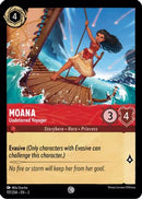 Moana - Undeterred Voyager 117/204 - Common-Kantocards