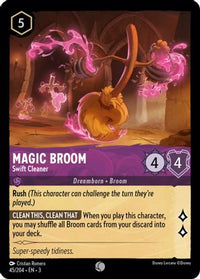 Magic Broom - Swift Cleaner 45/204 - Common - Cold Foil-Kantocards