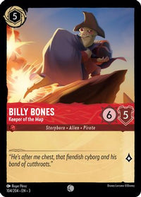 Billy Bones - Keeper of the Map 104/204 - Common - Cold Foil-Kantocards