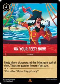 On Your Feet! Now! 130/204 - Rare - Cold Foil-Kantocards