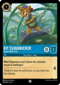 Kit Cloudkicker - Spunky Bear Cub 148/204 - Common-Kantocards