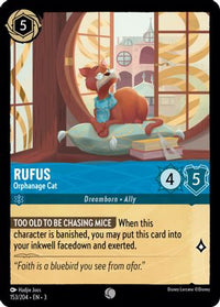 Rufus - Orphanage Cat 153/204 - Common-Kantocards