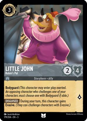 Little John - Robin's Pal 179/204 - Uncommon - Cold Foil-Kantocards