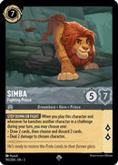 Simba - Fighting Prince 192/204 - Super Rare-Kantocards
