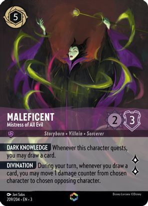 Maleficent - Mistress of All Evil 209/204 - Enchanted-Kantocards