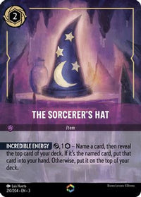 The Sorcerer's Hat 210/204 - Enchanted-Kantocards