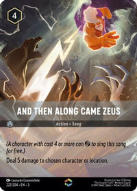 And Then Along Came Zeus 222/204 - Enchanted-Kantocards