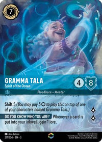 Gramma Tala - Spirit of the Ocean 217/204 - Enchanted-Kantocards