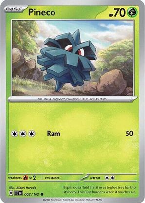 Pineco  002/162 - Common